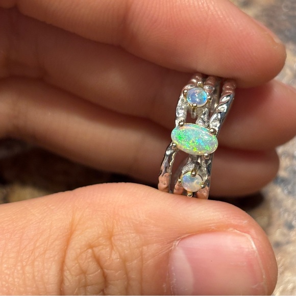 opal ring S925 - Picture 7 of 7